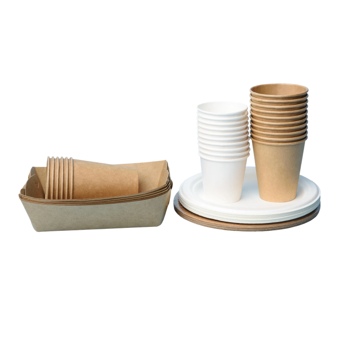 Vasos y platos desechables
