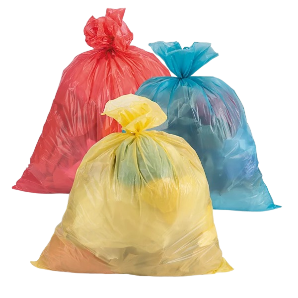 Bolsas de basura limpieza